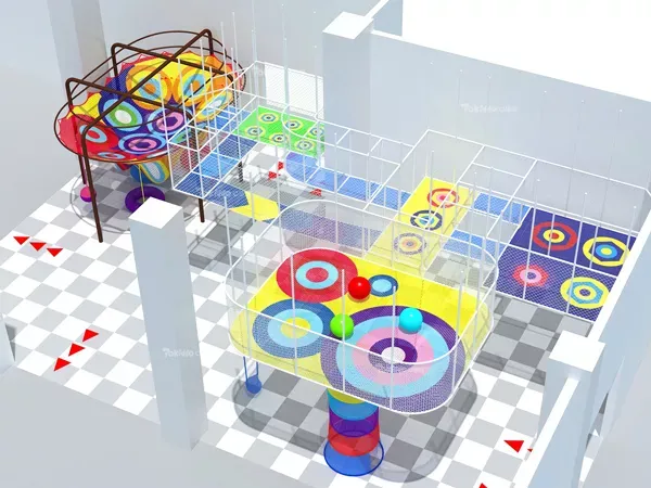 绳网乐园设备-彩虹树产品案例实拍图3