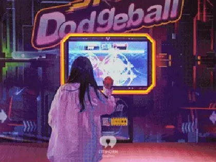 电子互动对打球实物案例图2