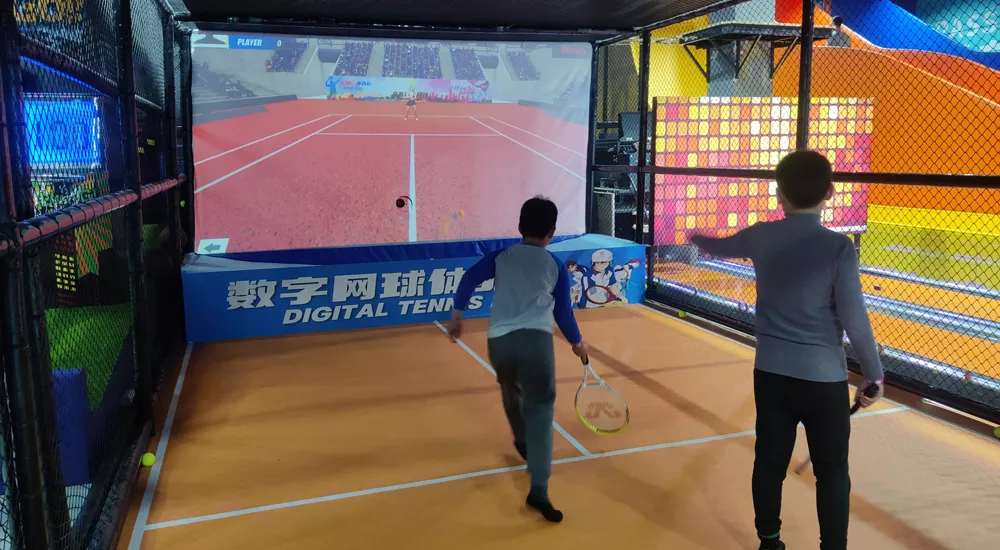 互动模拟网球案例实拍3