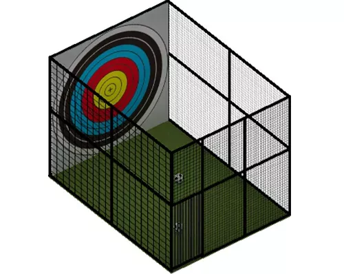 靶心足球射靶设计效果图1