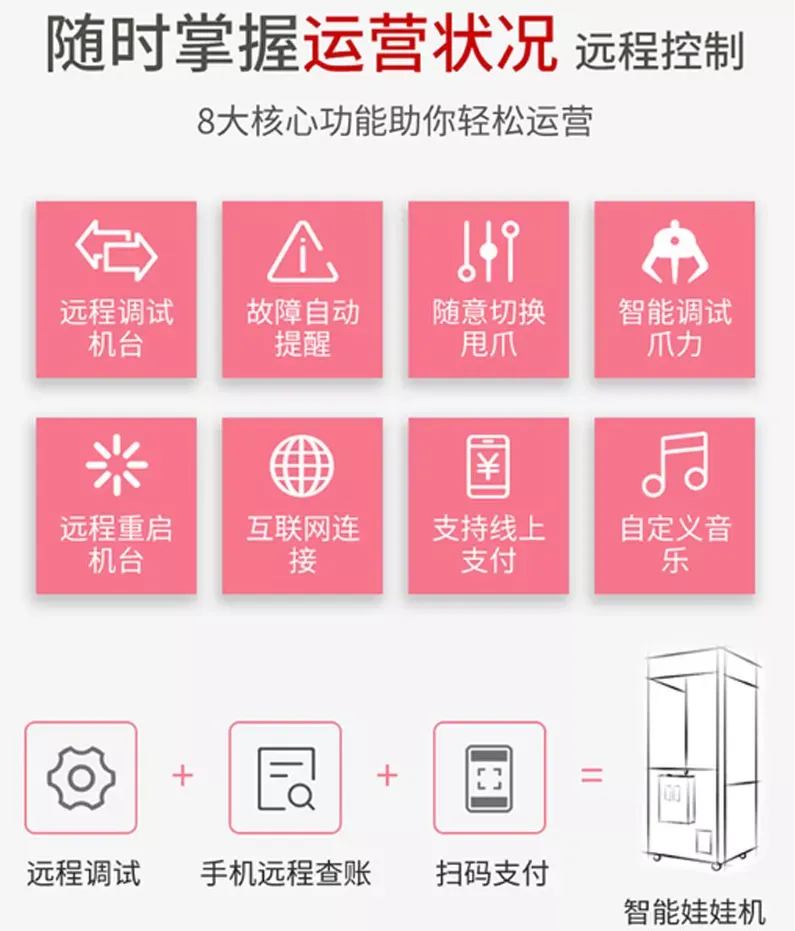 娃娃机产品特点2