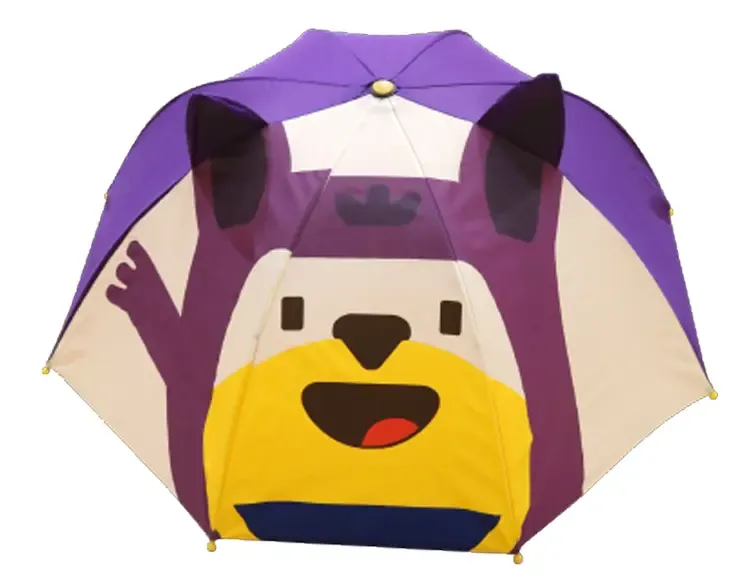 口袋屋运动乐园IP吉祥物雨伞应用.jpg