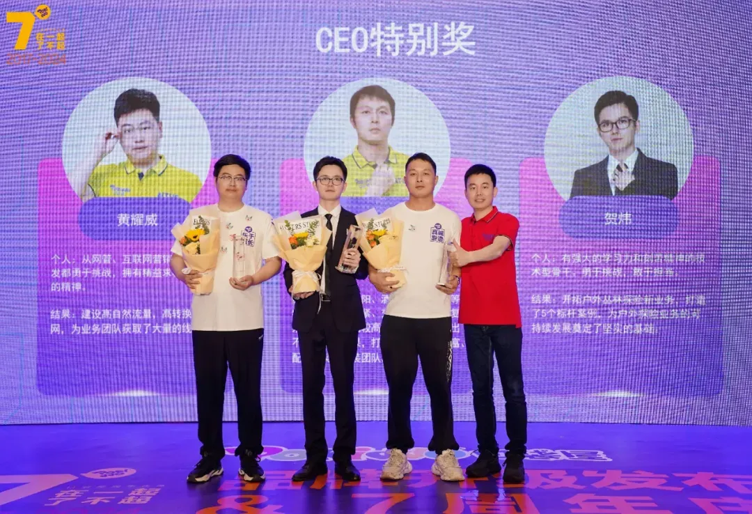 口袋屋合伙人CEO特别奖