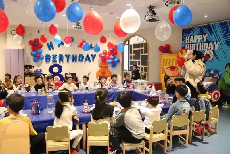 室内乐园生日派对布场