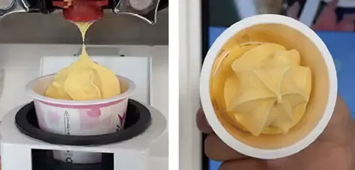 冰淇淋售卖机膨化不变形