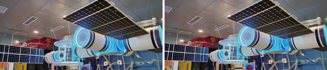空间站造型球乐堡案例实拍图