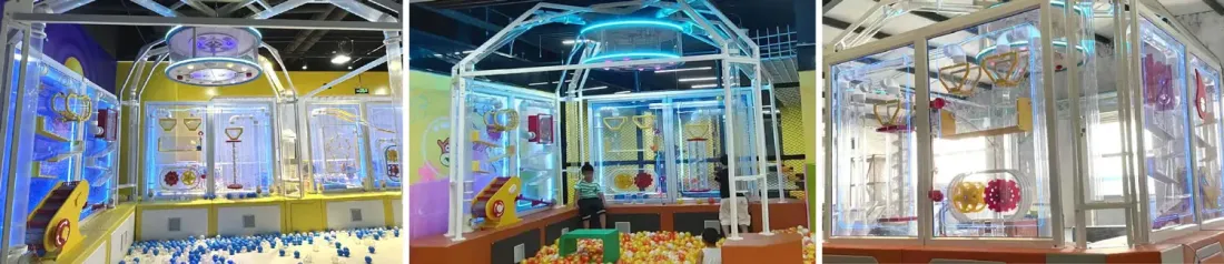 球瀑滑-球墙款球乐堡案例实拍