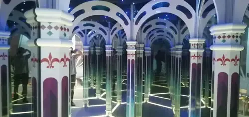 3D画镜子迷宫