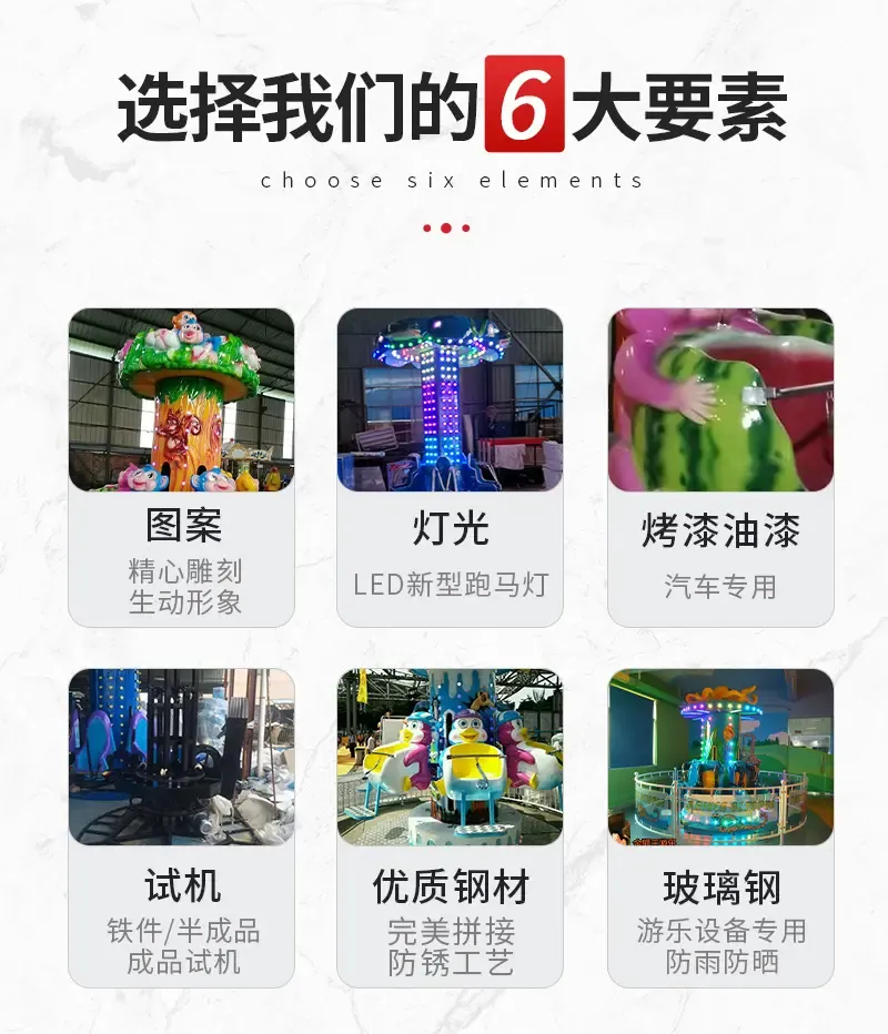 选择儿童迷你跳楼机设备的6大要素