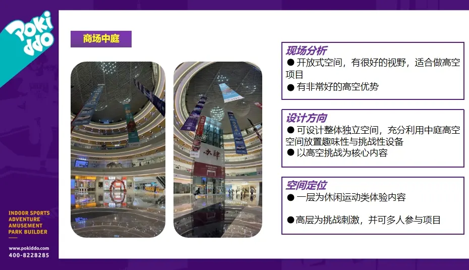 江苏徐州商场中庭项目现场情况分析