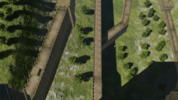 胜利摩托VR赛车场景画面