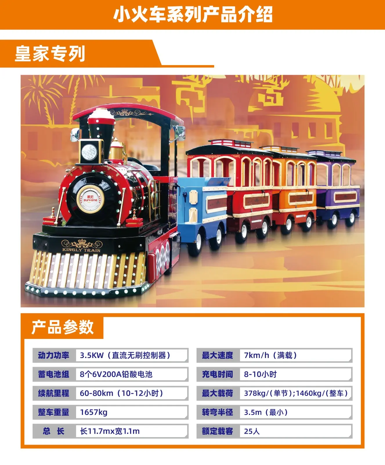 室内乐园皇家专列小火车