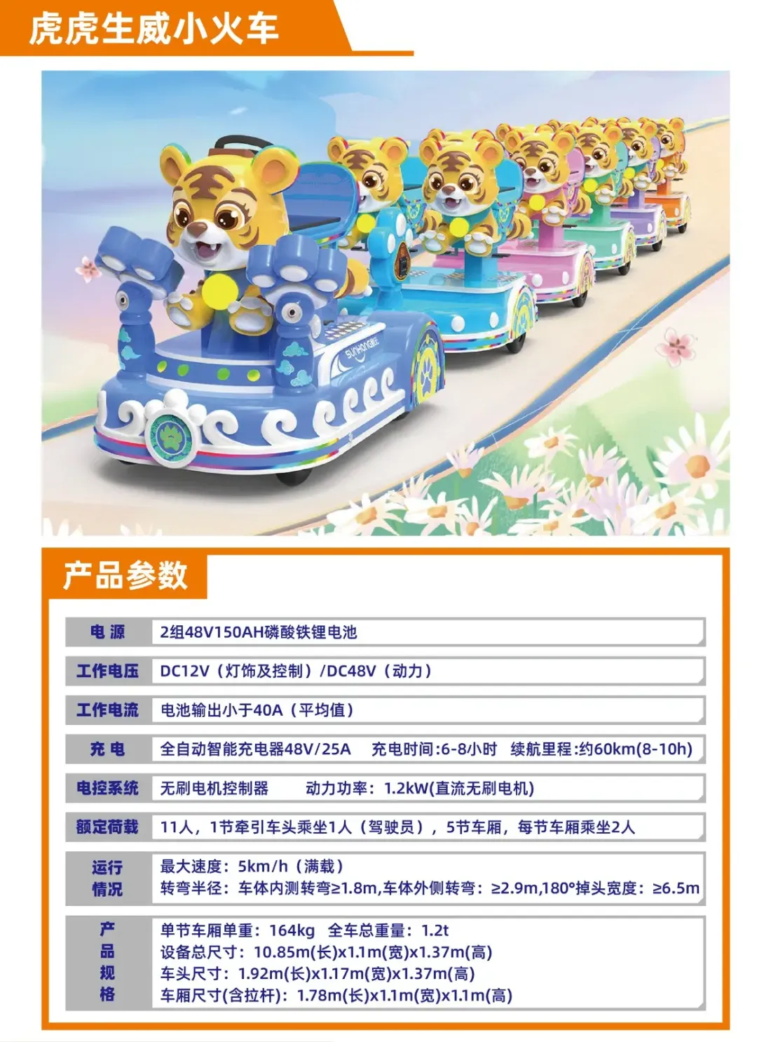 室内乐园虎虎生威小火车系列