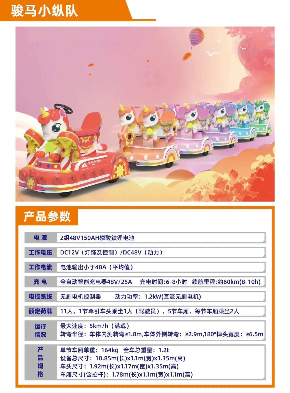 室内乐园轨道小火车系列-骏马小纵队