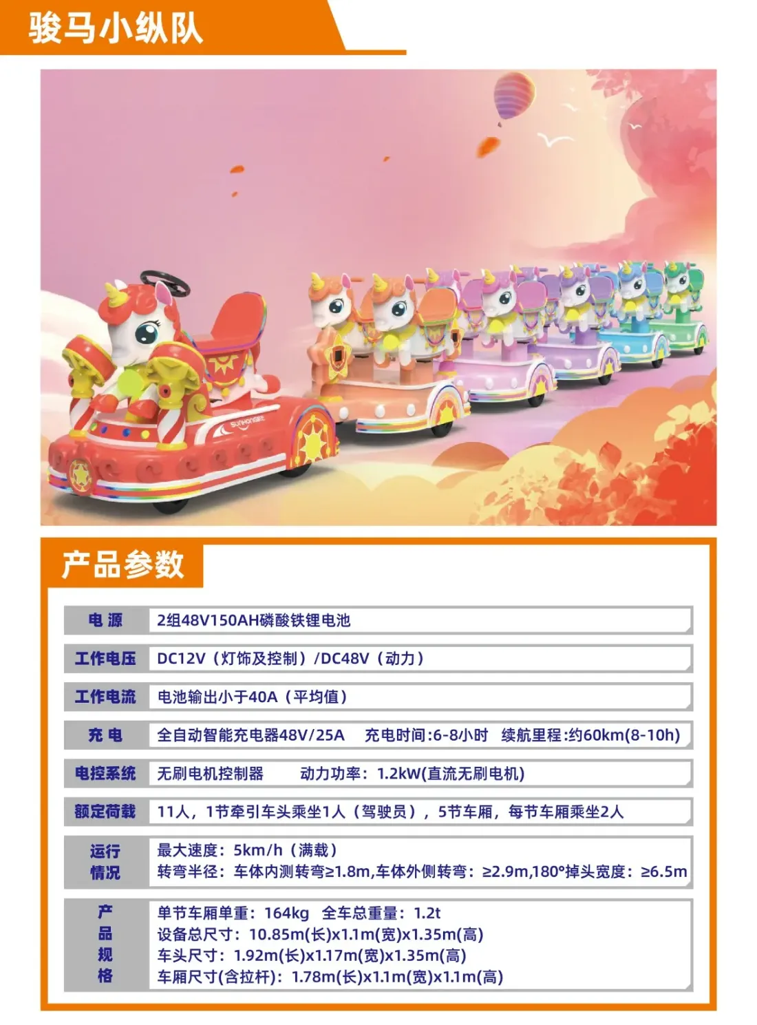 室内乐园轨道小火车系列-骏马小纵队