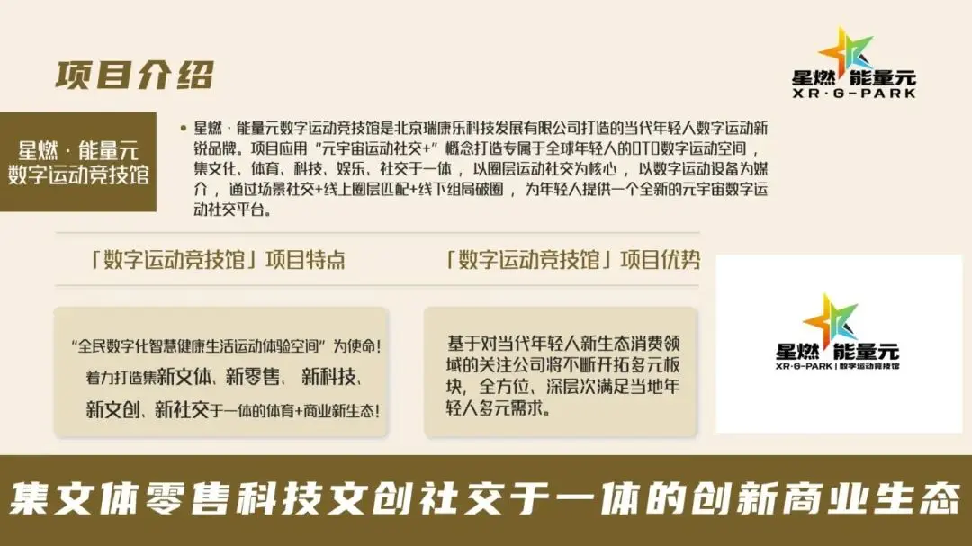 星燃能量元数字运动竞技馆项目案例
