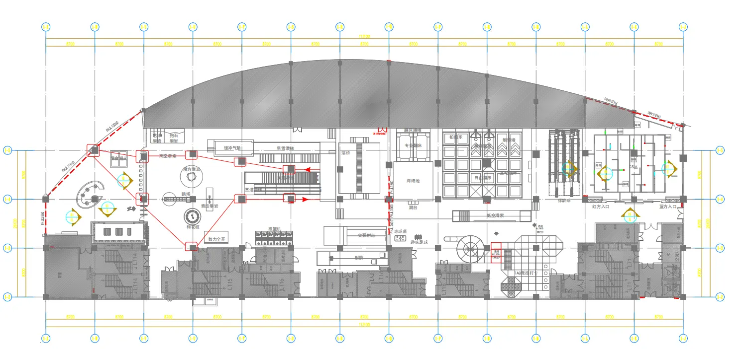 丽水极酷运动工场项目规划图