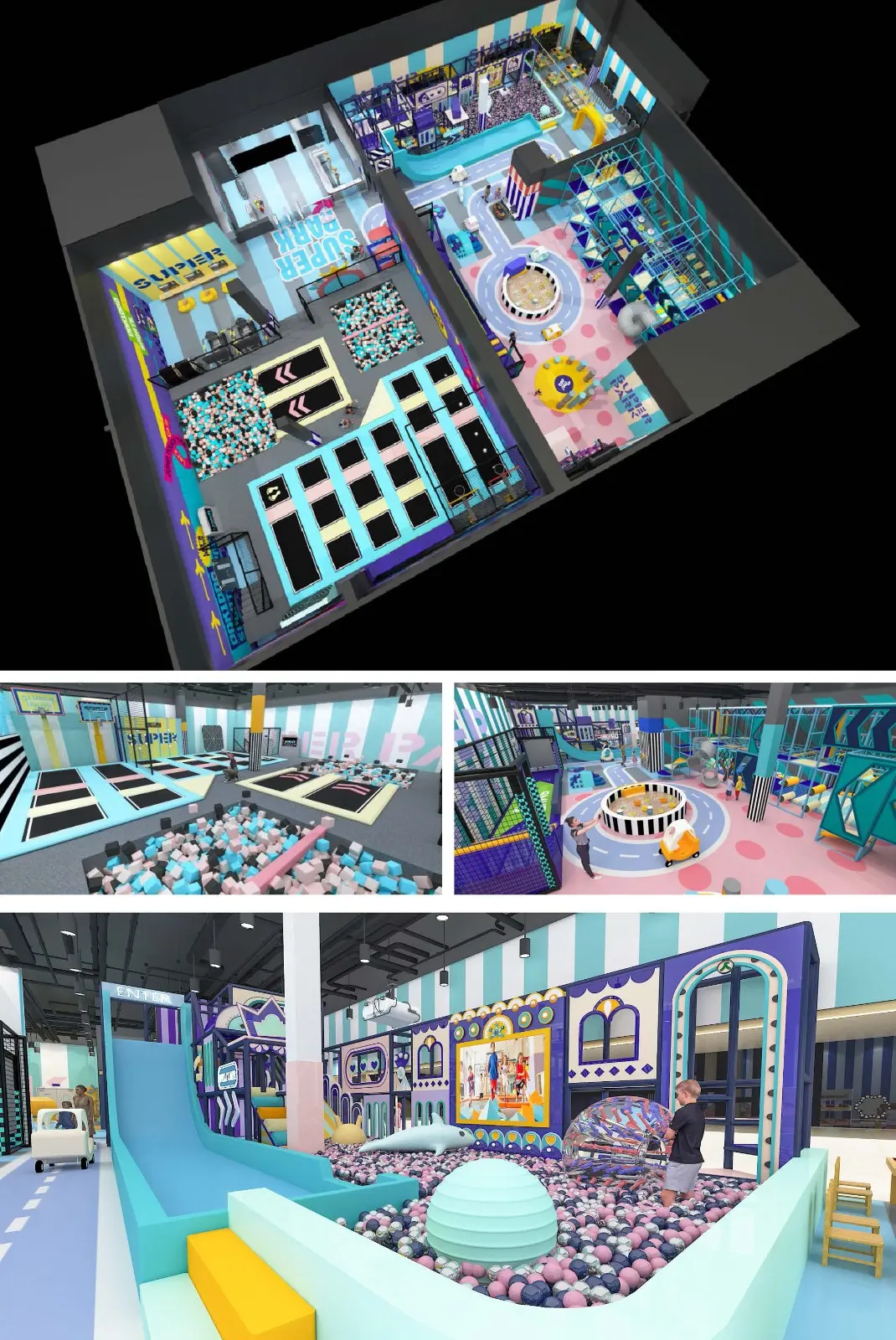 温州瑞安口袋屋活力空间项目案例—设计效果图1