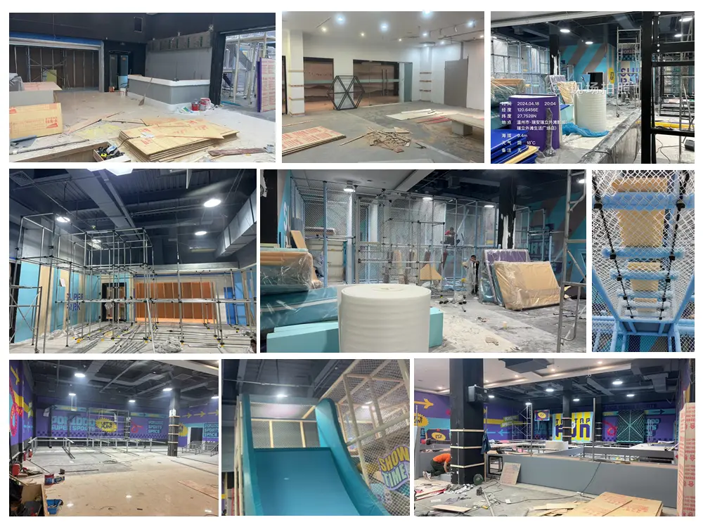 温州瑞安口袋屋活力空间项目工程施工过程记录