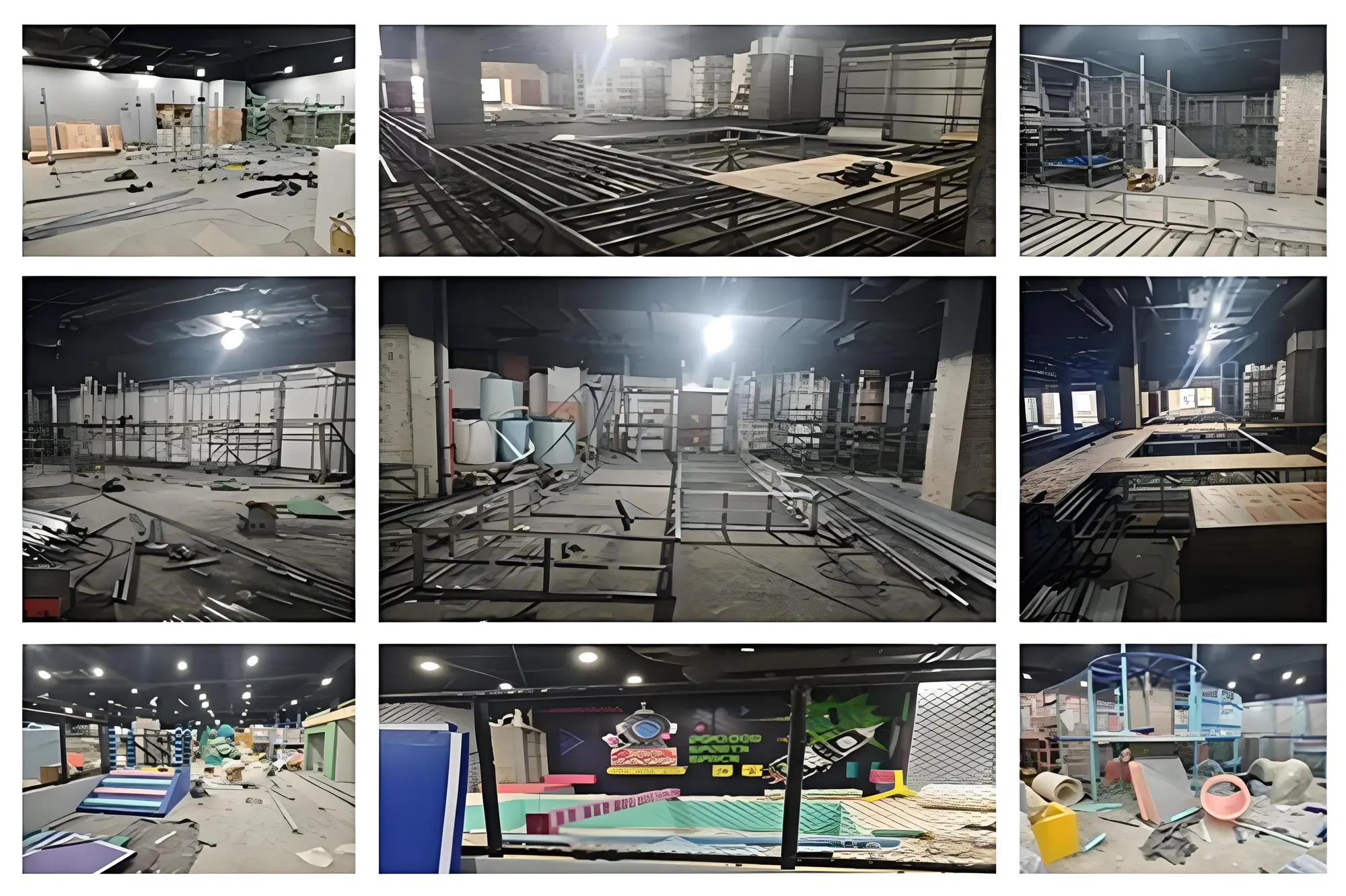 南昌口袋屋活力空间项目施工过程图