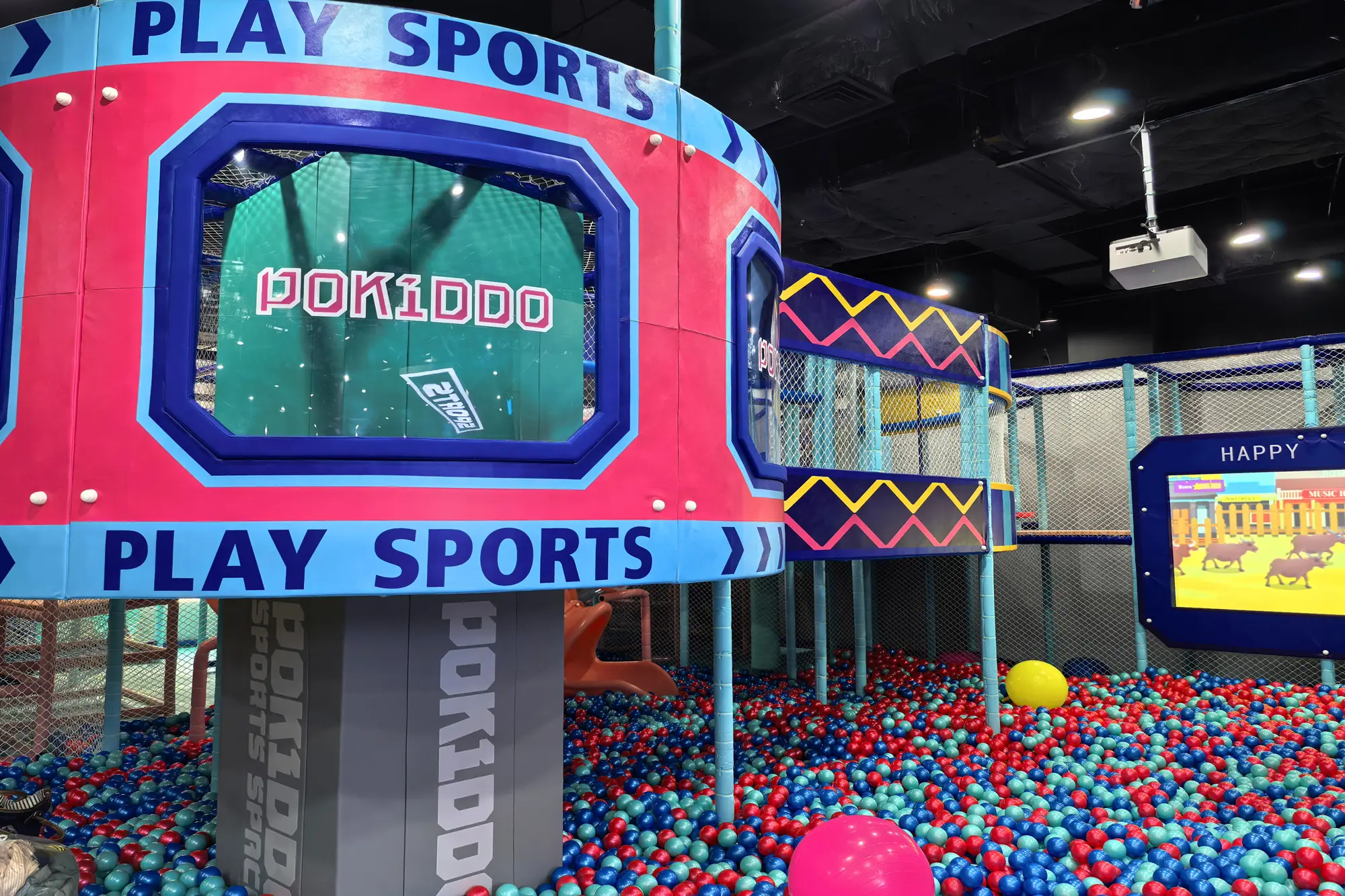 主题城堡+海洋球池