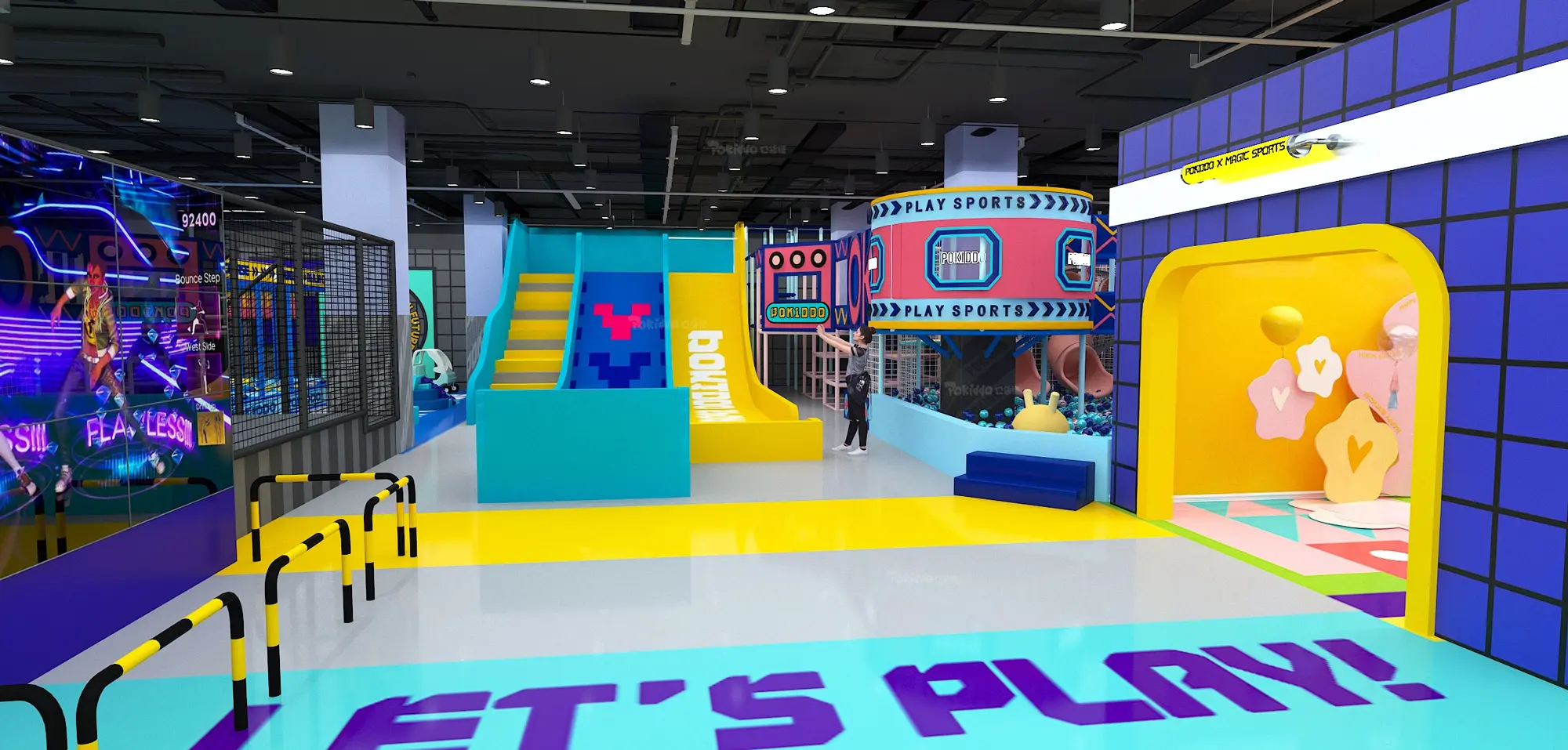 江西南昌口袋屋活力空间设计效果图3