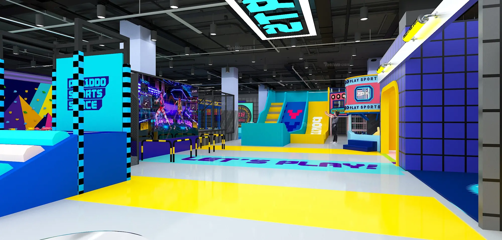 江西南昌口袋屋活力空间设计效果图2