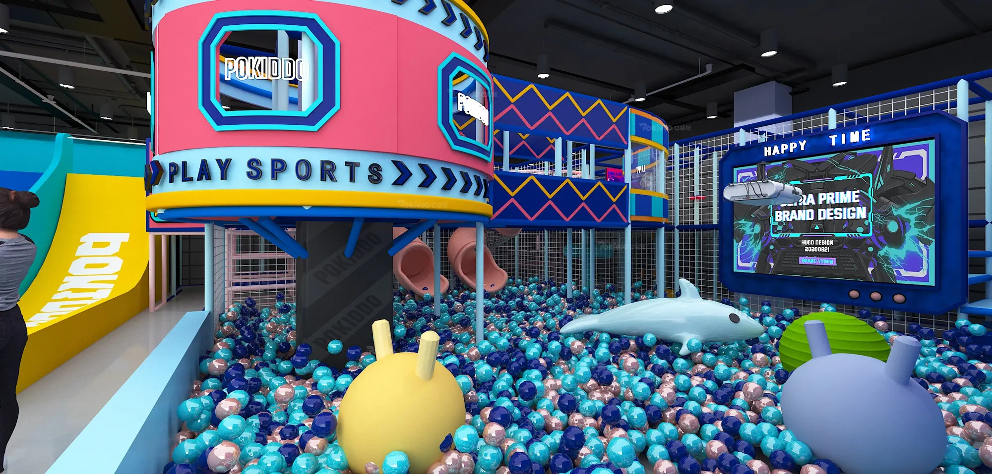 江西南昌口袋屋活力空间设计效果图4