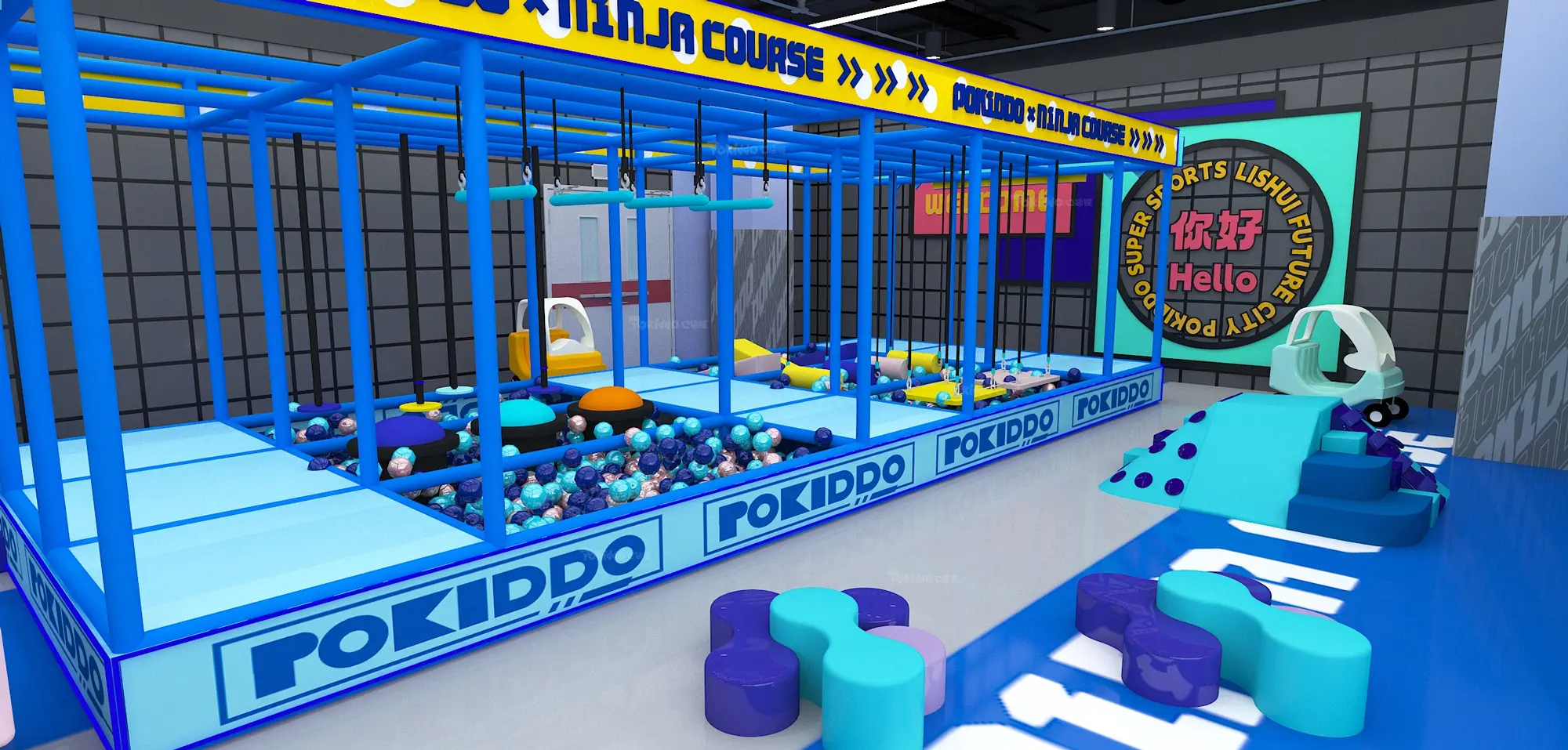 江西南昌口袋屋活力空间设计效果图7