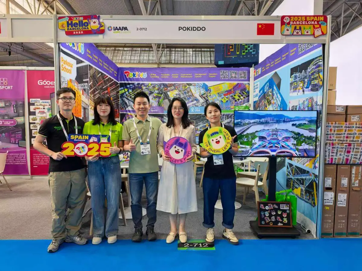 口袋屋游乐率团参加2025IAAPA欧洲主题乐园及游乐设备展