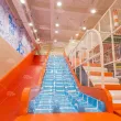 玻璃钢三道滑梯