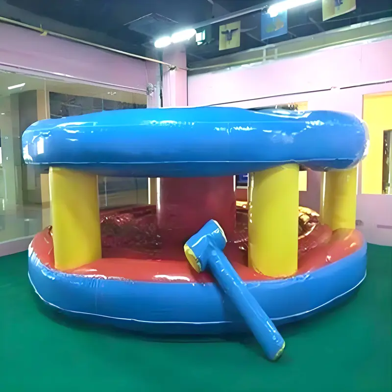 真人版打地鼠气模游乐设备