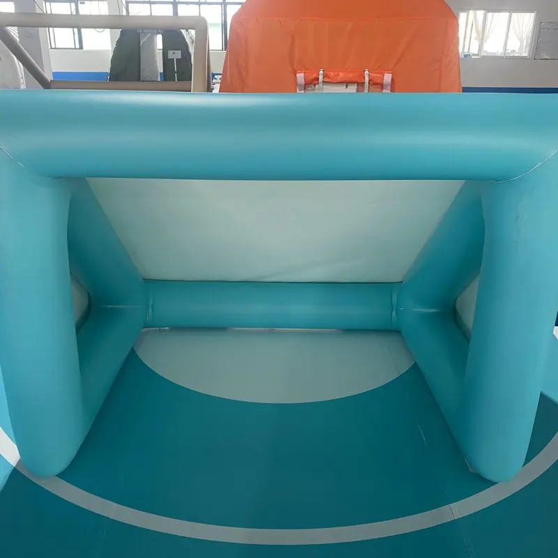 充气气模游乐设备-气垫足球