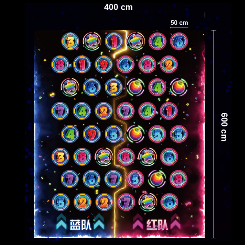 室内乐园互动投影设备-运动球乐堡