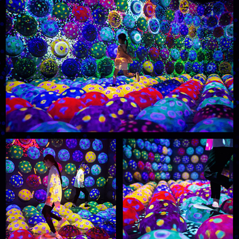 室内乐园互动投影设备-运动球乐堡