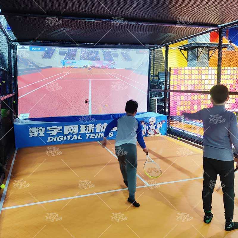 模拟互动网球